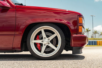 1990 Chevrolet Silverado - American Racing VF549 - Brushed